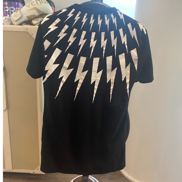 NEIL BARRETT
LIGHTNING PRINT COTTON T-SHIRT - Picture 3 of 4